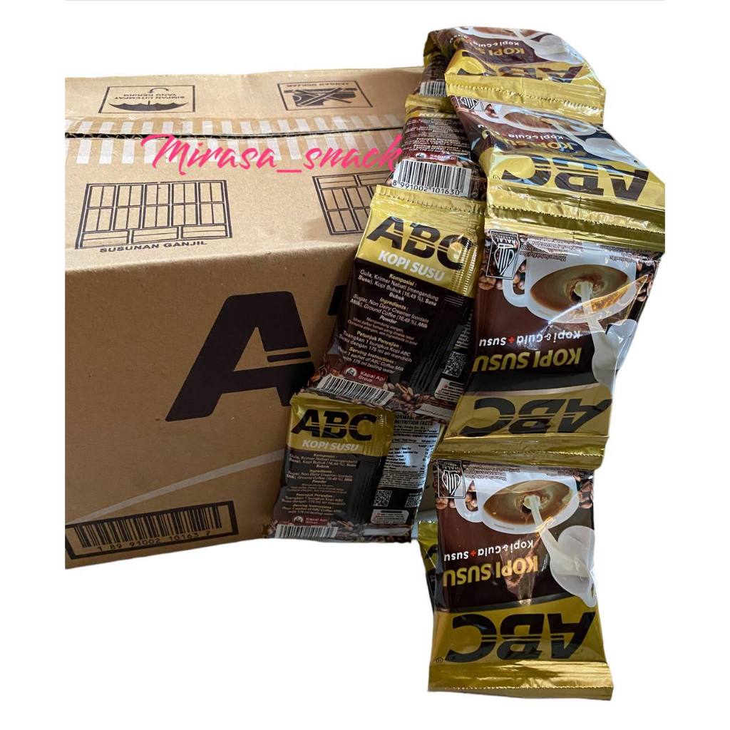 

Kopi Abc Susu 31 Gr 1 Dus Isi 120 Sachet