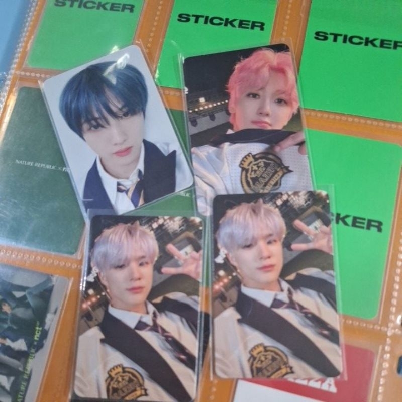 OFFICIAL PHOTOCARD JENO JISUNG JAEMIN ISTJ QR VER NCT DREAM