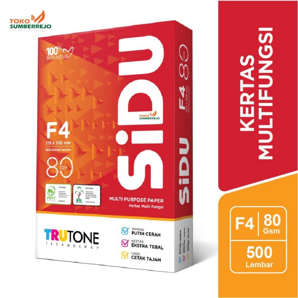 

KERTAS HVS F4 | 80GSM