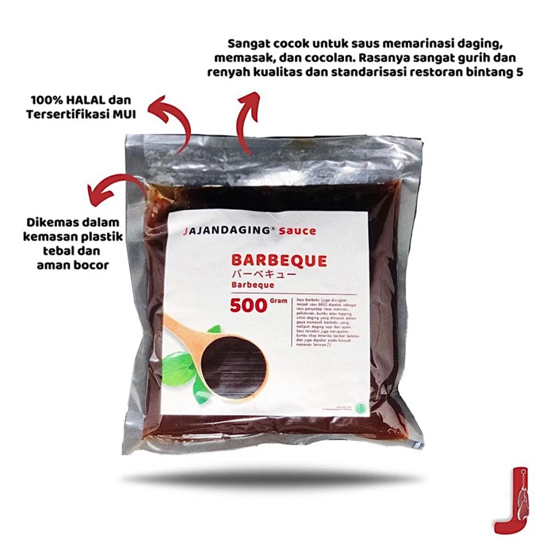 

JAJANDAGING Sauce Barbeque / Saus Bumbu Barbeque
