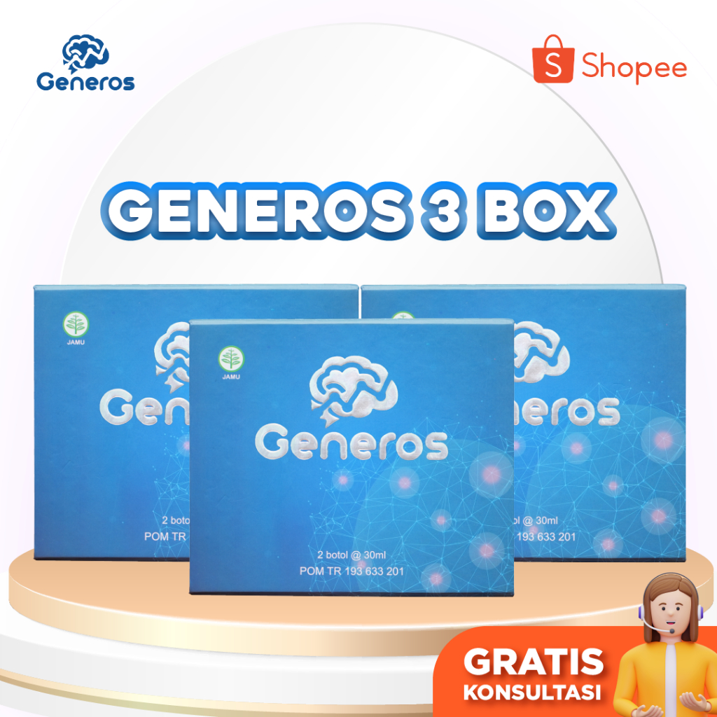 Generos Multivitamin Masa Usia Emas Anak - 3 Box