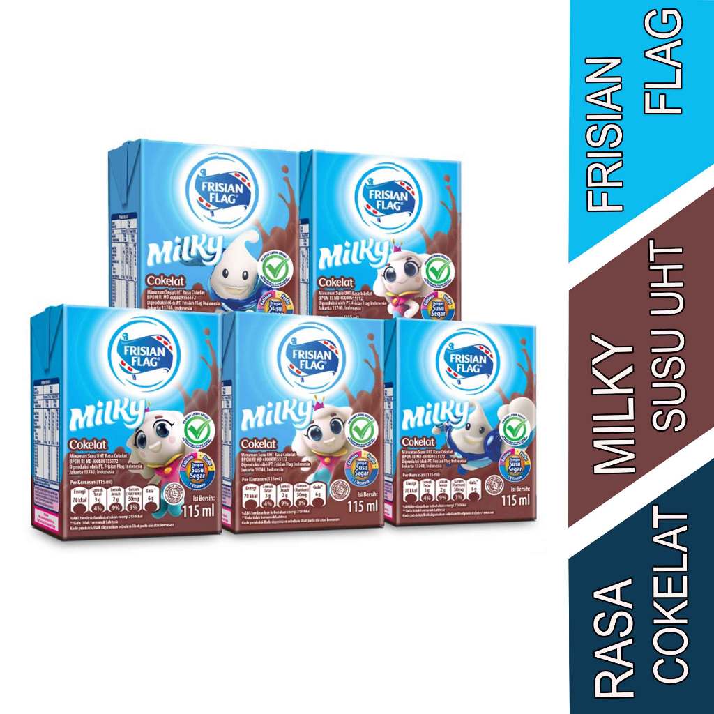 

Frisian flag - Susu - susu UHT - Coklat - 115ml