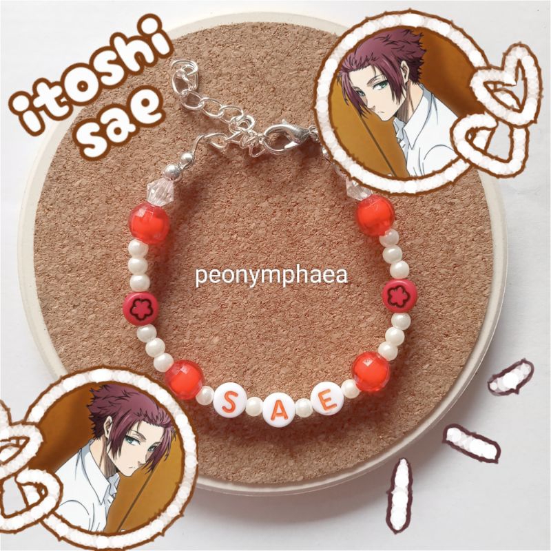 blue lock - itoshi sae gelang / bracelet