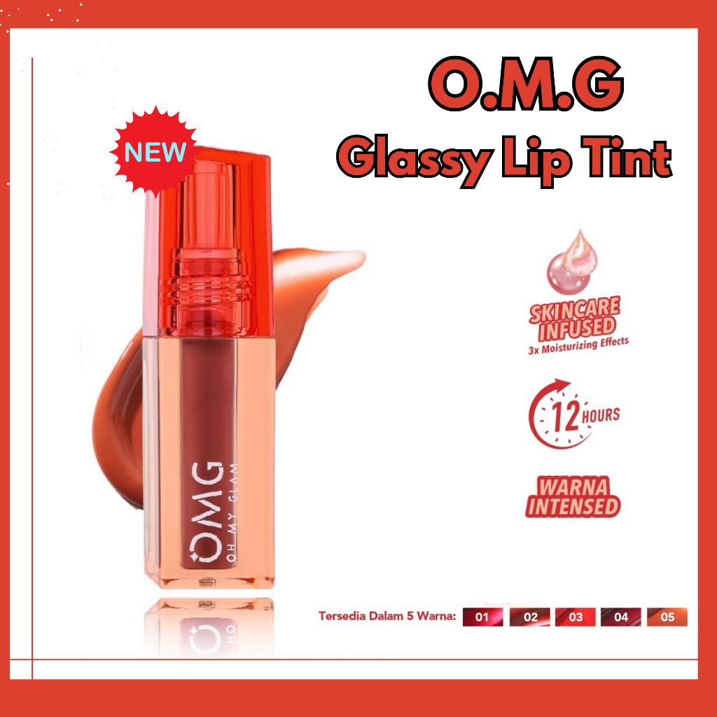 OMG Oh My Glam Glassy Lip Tint