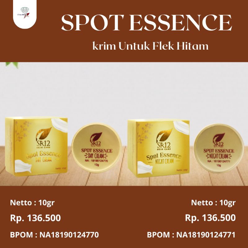 SPOT ESSENCE CREAM SR12/CREAM FLEK HITAM/SKINCARE BPOM