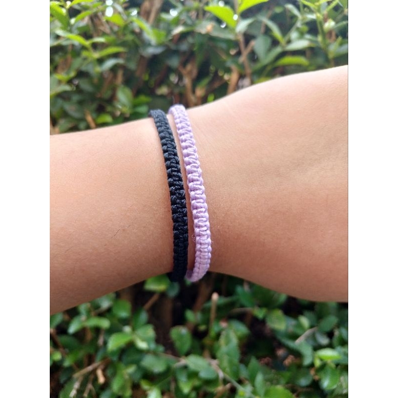 gelang tali/macrame bracelet/gelang rajut