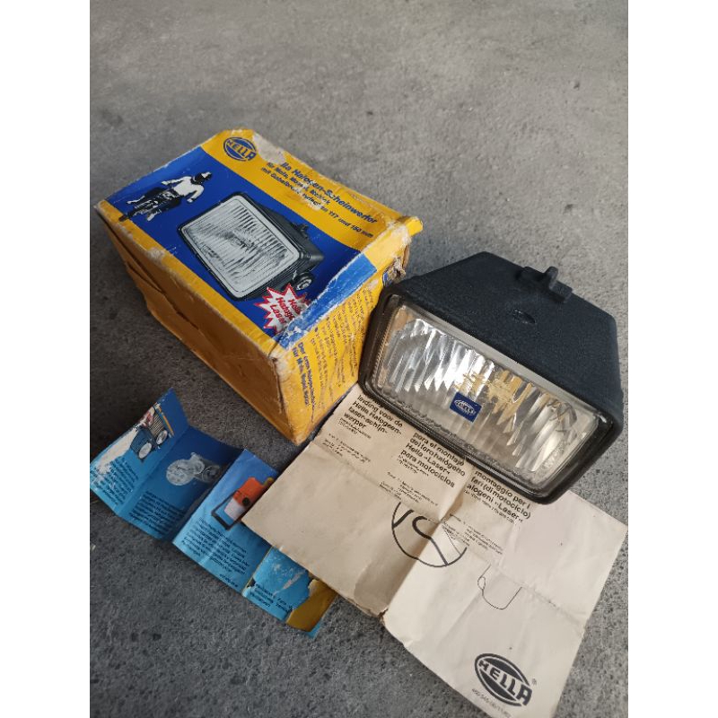 headlamp hella made in germany lampu moped hella germany