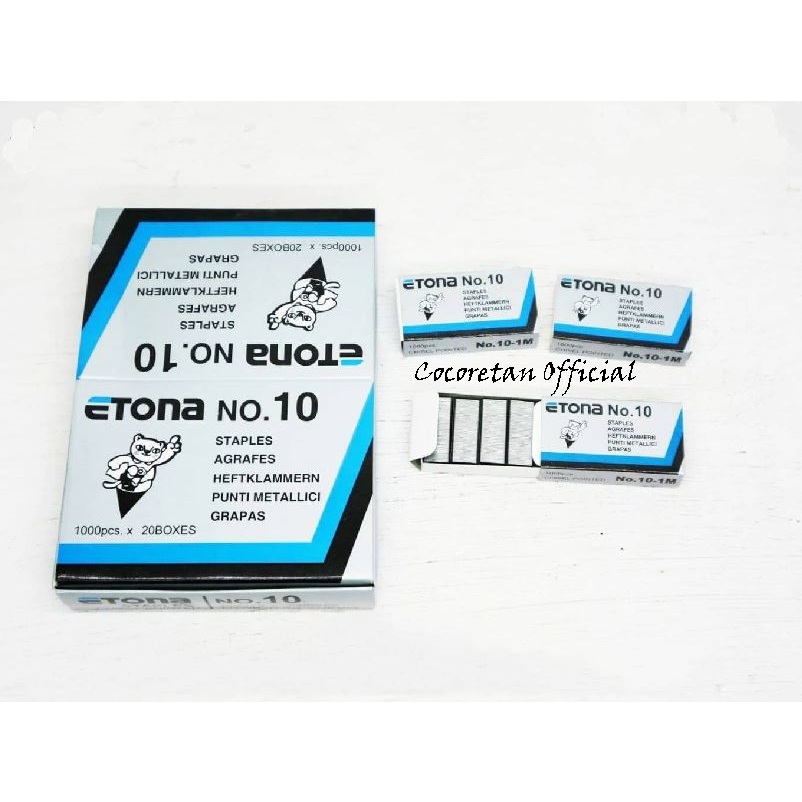 

Isi Stapler kecil Etona no. 10