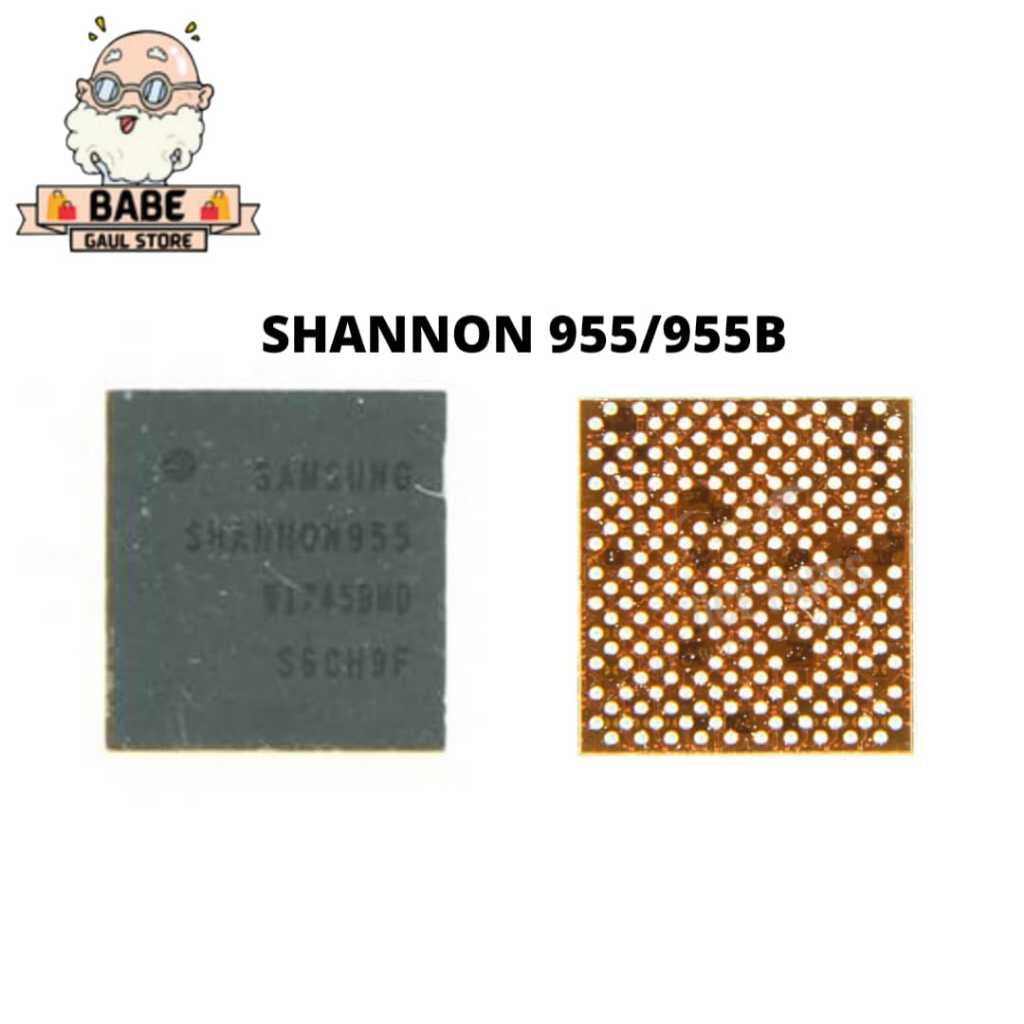 IC BASEBAND SHANNON955 955B SHANNON955B SHANNON