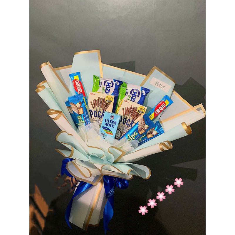 

Snack Bouquet Isi sesuai gambar Request Cover Buket Jajanan sesuai gambar