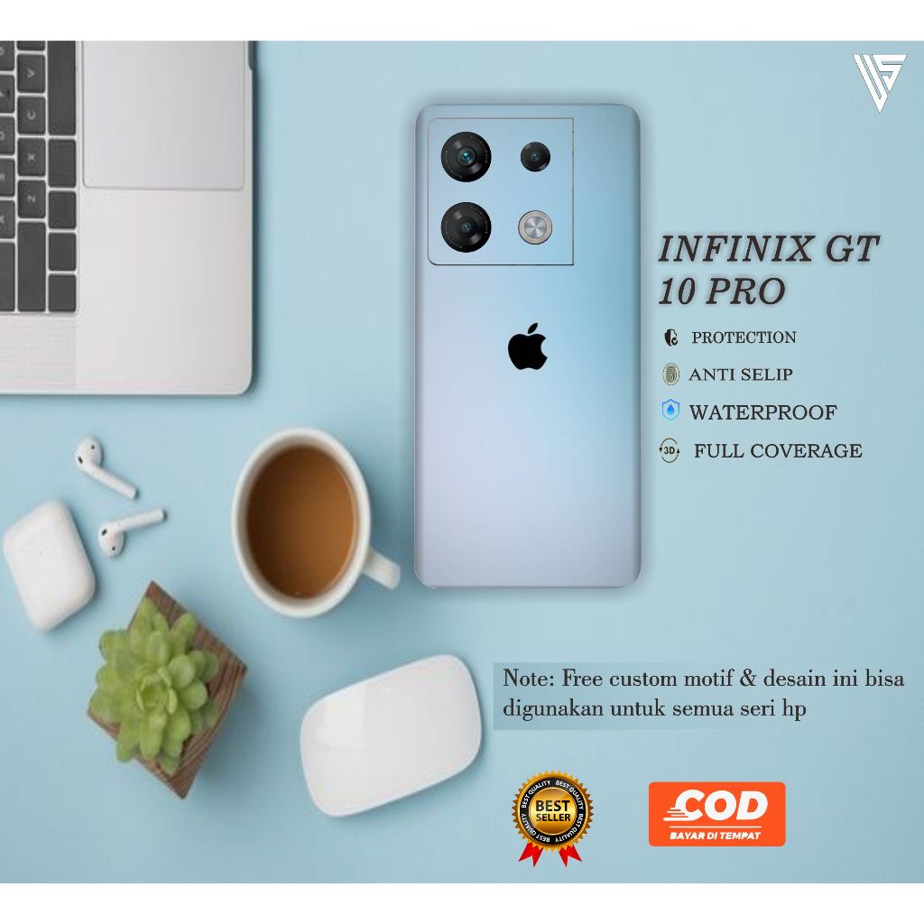 GARSKIN HANDPHONE INFINIX GT 10 PRO (ISI 2PCS)