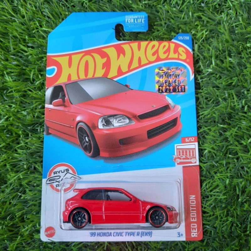 Hot Wheels FS 99 Honda Civic Type R EK9 Red Edition Factory Sealed 2022