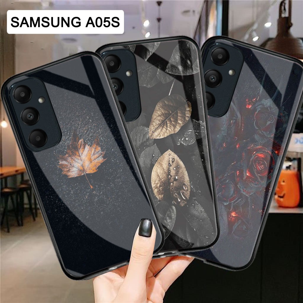Softcase Glass Kaca Samsung A05S Terbaru 2023 [M178] Casing Handphone - Pelindung Handphone - Akseso