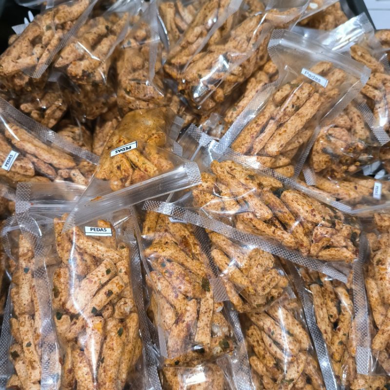 

50 pcs Paket Usaha Basreng Daun Jeruk 80gram