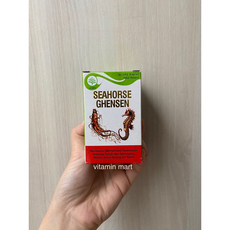 Obat Ginjal Seahorse Ghensen Ginseng