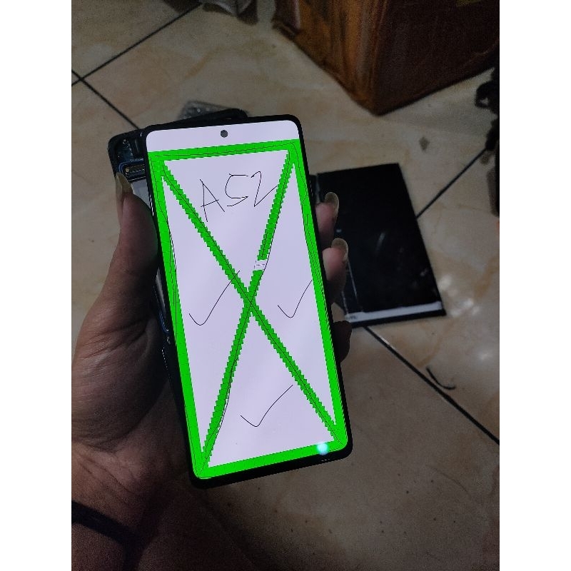 LCD plus frame Original Copotan Samsung A52 A52s 5g