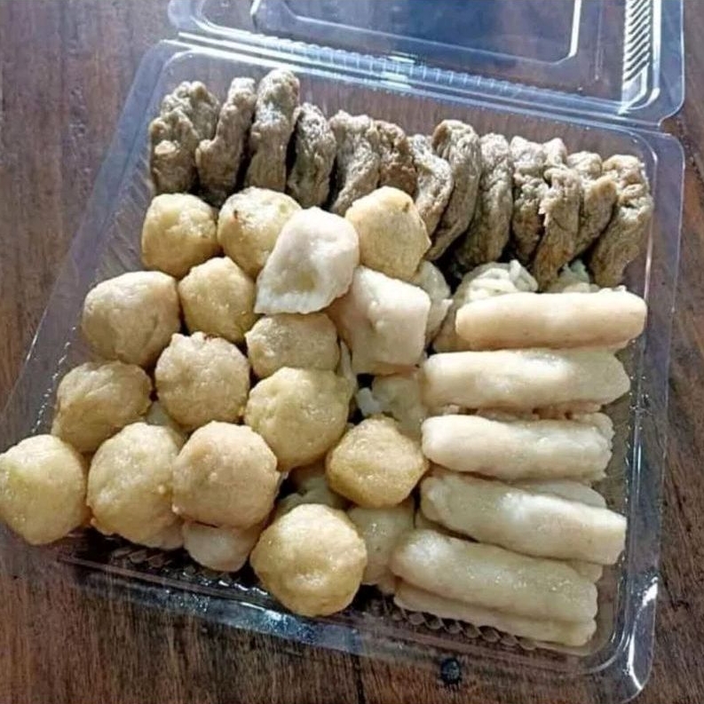 

PAKET A/PAKET LENGKAP +CUKO 1 BOTOL PEMPEK ASLI PALEMBANG FROZEN/FACUM