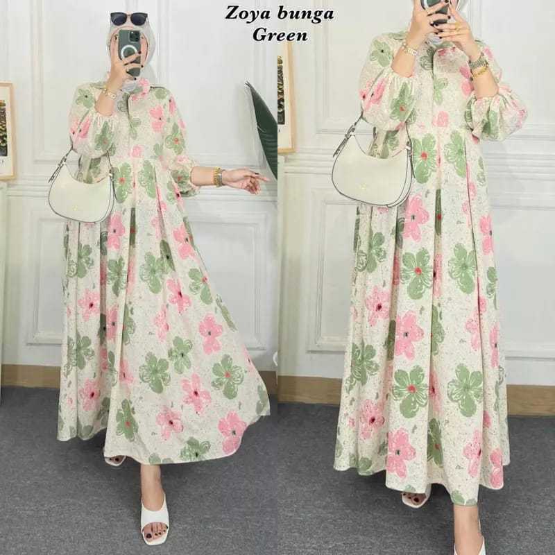 Gamis Zoya Cringkle Air Flow Premium Free Belt Gamis Pinterest Elegant Mewah Trendy 2023