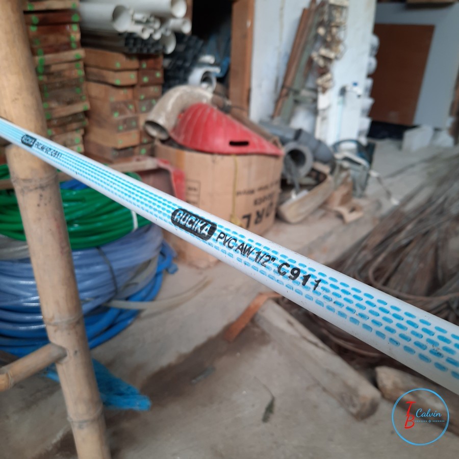 Pipa PVC 1/2 inch RUCIKA AW ( 1 Meter )