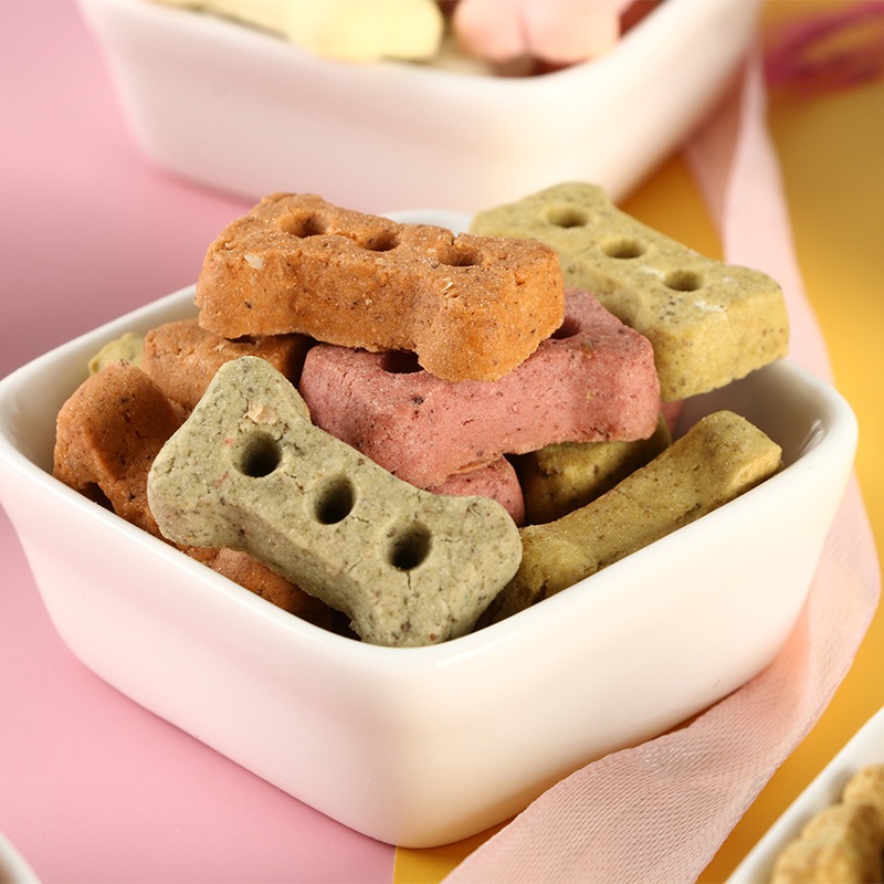 [PIKU POKU] Meat Biscuits Bone (50 gr) | Snack Anjing Camilan Anjing Biskuit Anjing Dogfood Makanan 