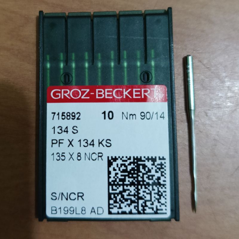 jarum PF mesin jahit kulit PFx134 GROZ BECKERT nomor 14