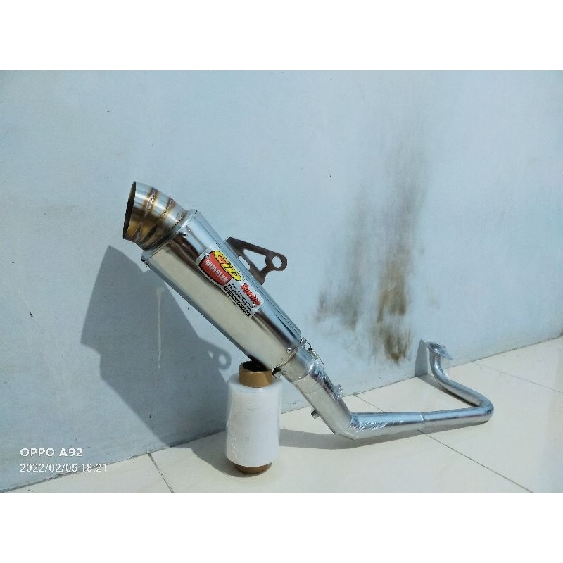 Knalpot Racing CLD MONSTER Honda Beat fi/beat karbu/beat pop/beat street/beat new/scoopy/spacy/genio