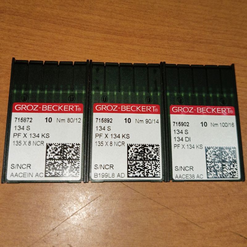 jarum PF mesin jahit kulit PFx134 GROZ BECKERT