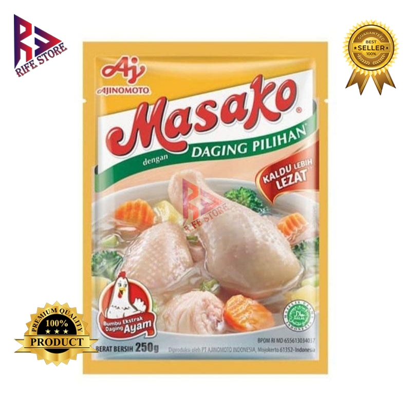 

MASAKO AYAM / SAPI 1 SACHET/ 1 PCS MURAH