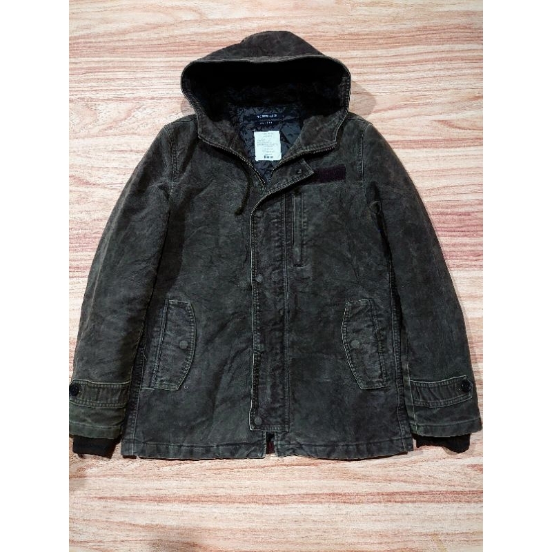 jacket vintage kulit Suede original