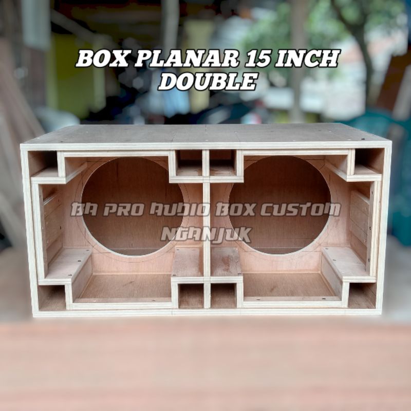 Box Speaker PLANAR 15 INCH DOUBLE