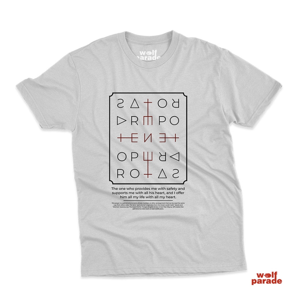 Tshirt Streetwear - Sator Arepo Tenet Opera Rotas