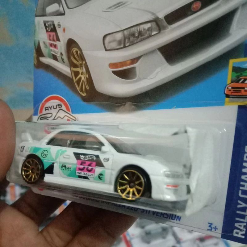 hotwheels 98 subaru impreza 22B TH Reguler