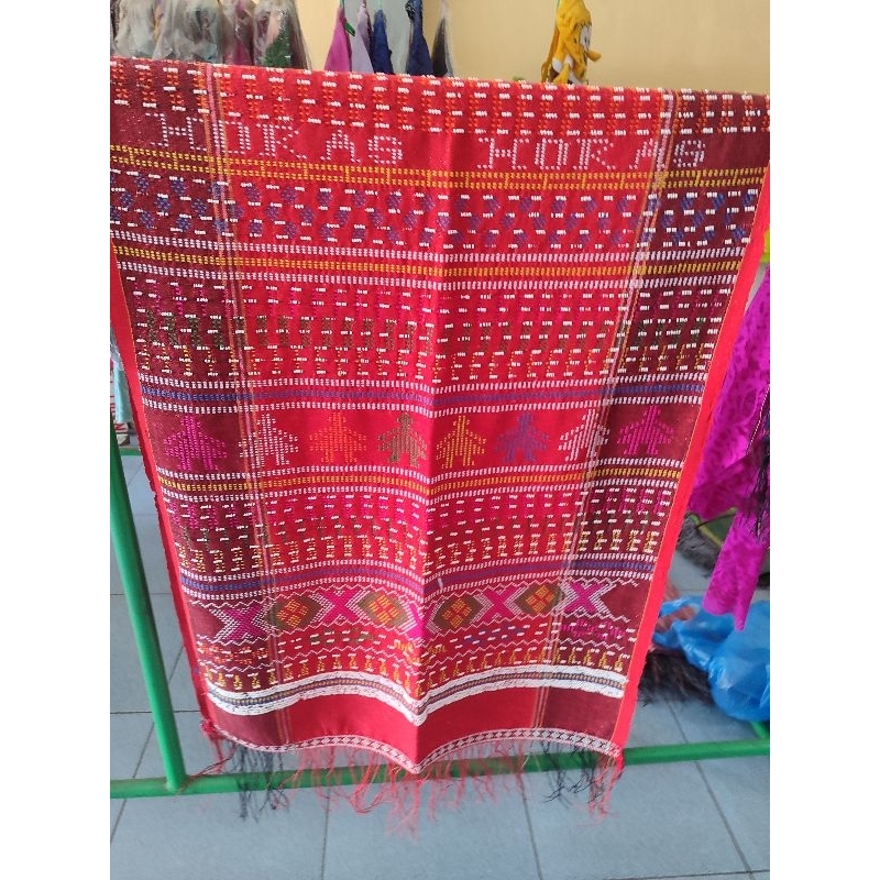 Ulos Sadum Motif Jolma² / Orang², Tenun Tangan Tarutung