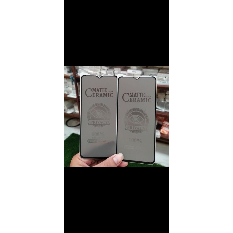 tempered glass ceramic privacy REALME C11 2021