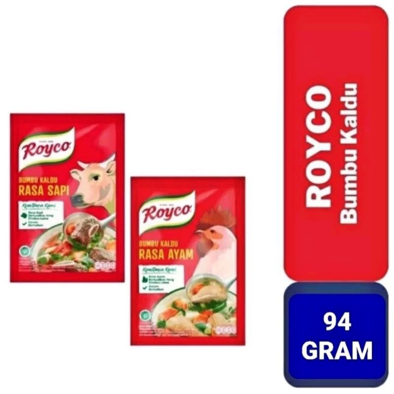 

ROYCO 94 GRAM PENYEDAP RASA MAKANAN RASA SAPI DAN AYAM