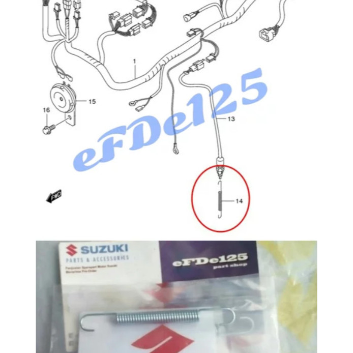 Per Switch Rem Belakang Satria FU