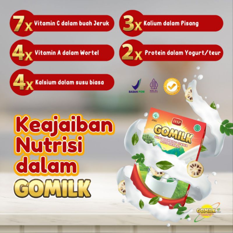 

Susu Kambing Etawa GOMILK