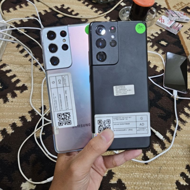 Samsung S21 ultra 16/512gb 5G fullset murah