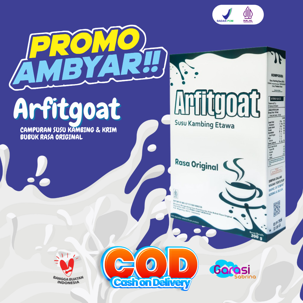 

Susu Kambing Etawa Arfitgoat Bubuk Full Cream Original