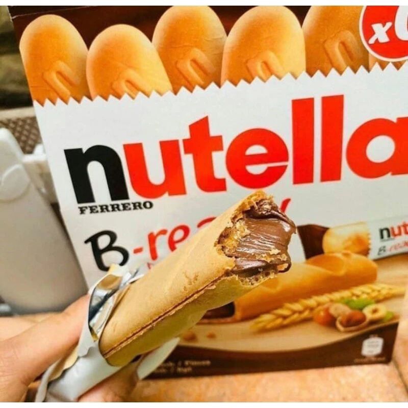 

S3 - Nutella B-Ready Ori Arab Saudi Kemasan Isi 6