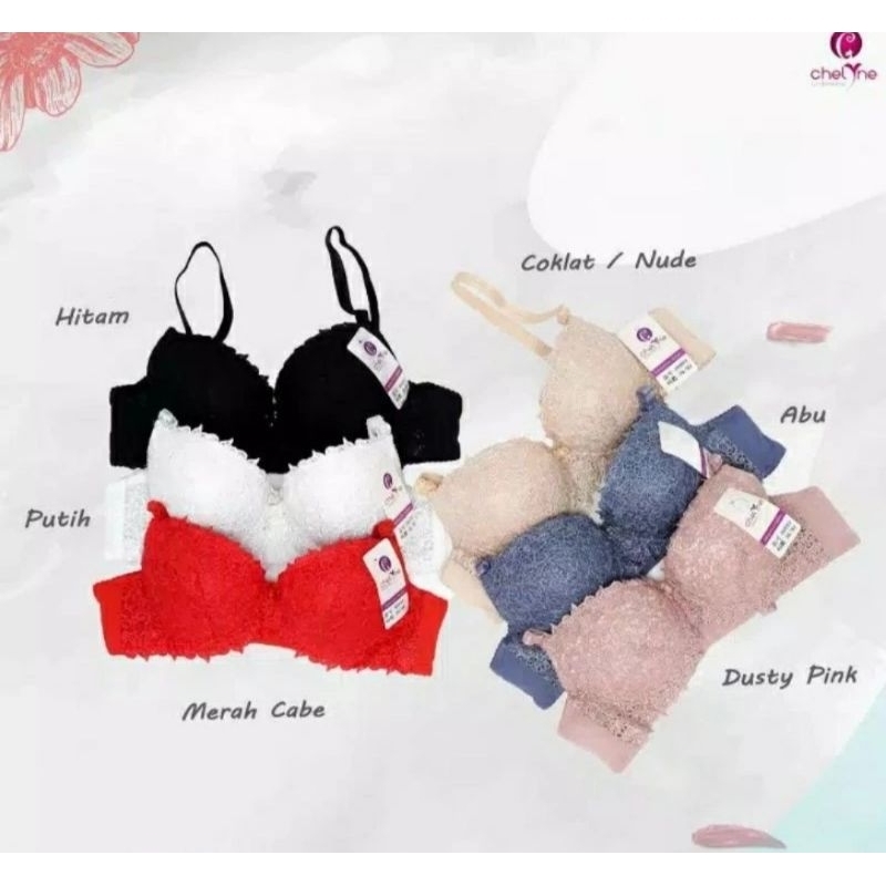 BH busa tebal pake kawat tali kecil mrek chelyne