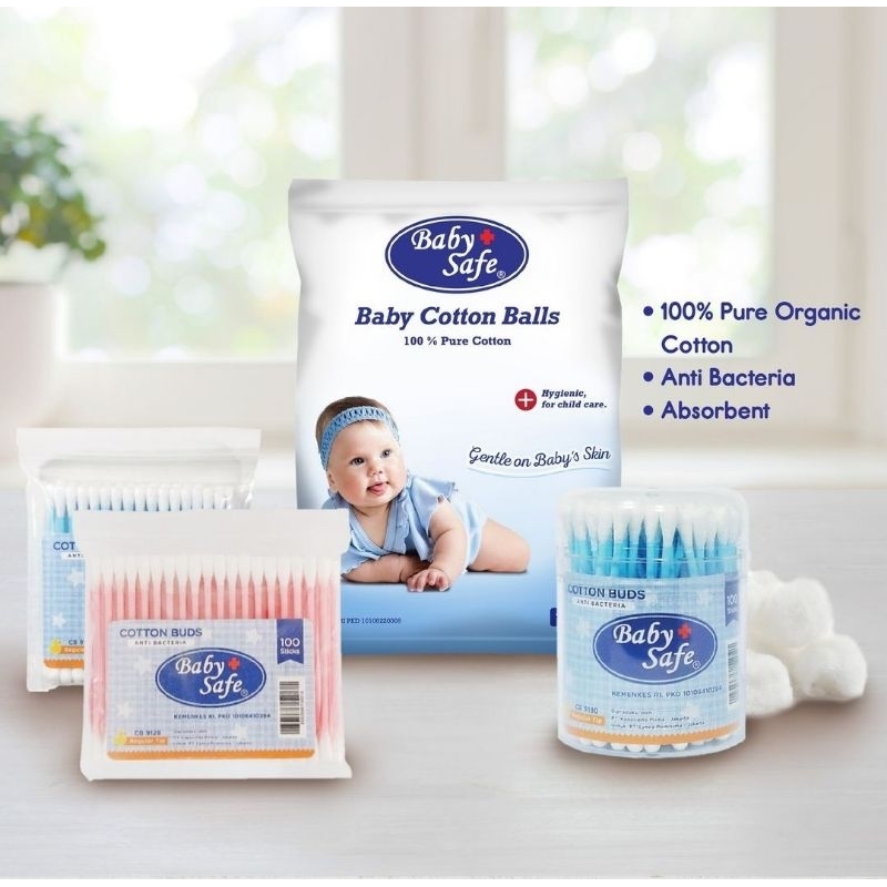 Baby Safe Cotton Buds - Cotton Buds Bayi