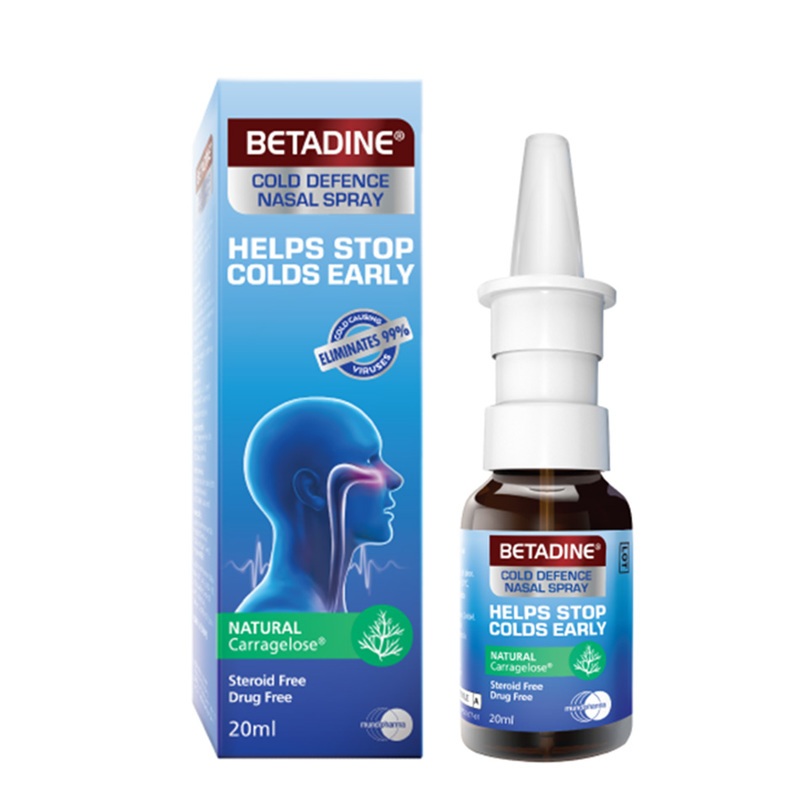 BETADINE NASAL SPRAY 20ML DEWASA & ANAK +1 TAHUN
