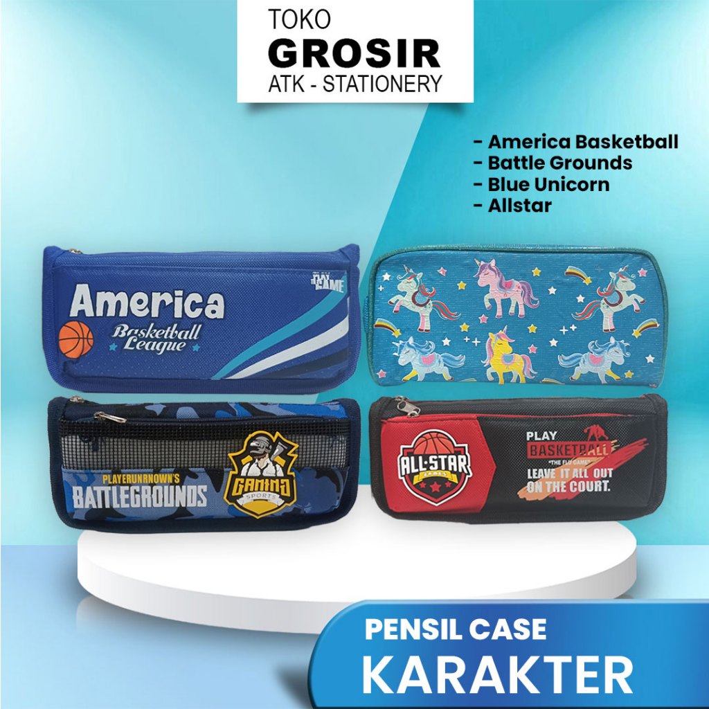 

PENCIL CASE KARAKTER / TEMPAT PENSIL KARAKTER