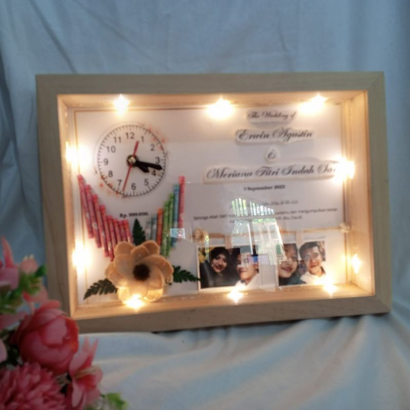 KADO WEDDING PERNIKAHAN ULANG TAHUN ULTAH WISUDA CEWEK COWOK AKRILIK ESTETIK KEREN