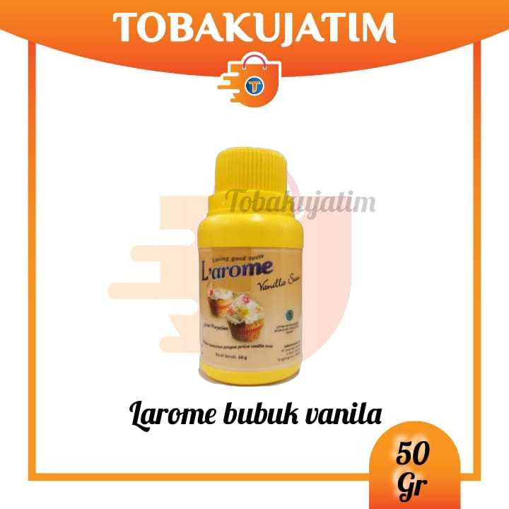 

L'AROME LAROME BUBUK VANILLA MILK 50gr ORI perisa kue makanan