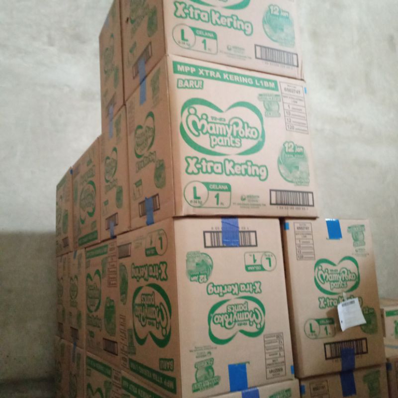 Mamypoko pants ukuran L 1 dus pempes renceng