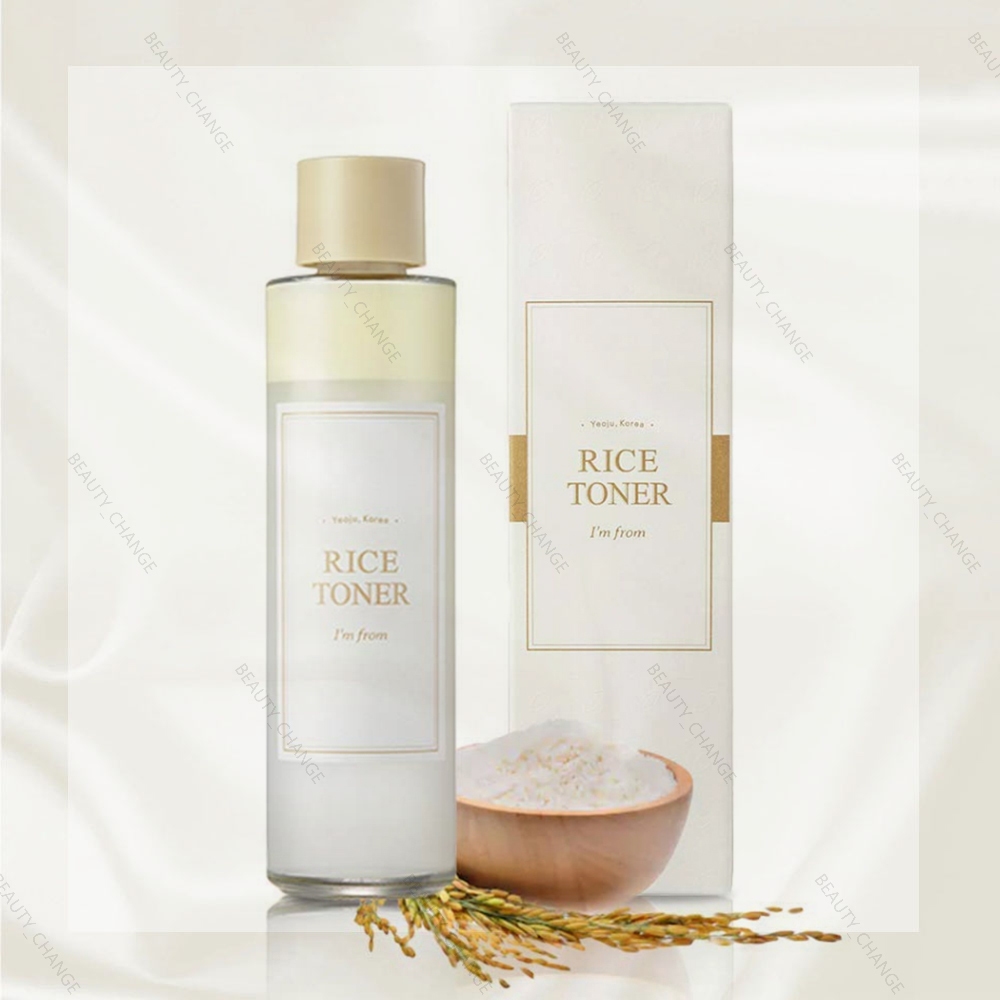 I'm From Rice Toner 150ml – Hydrating Face Toner, Brightening, Moisturizing, Skin Care, Pore Care, N