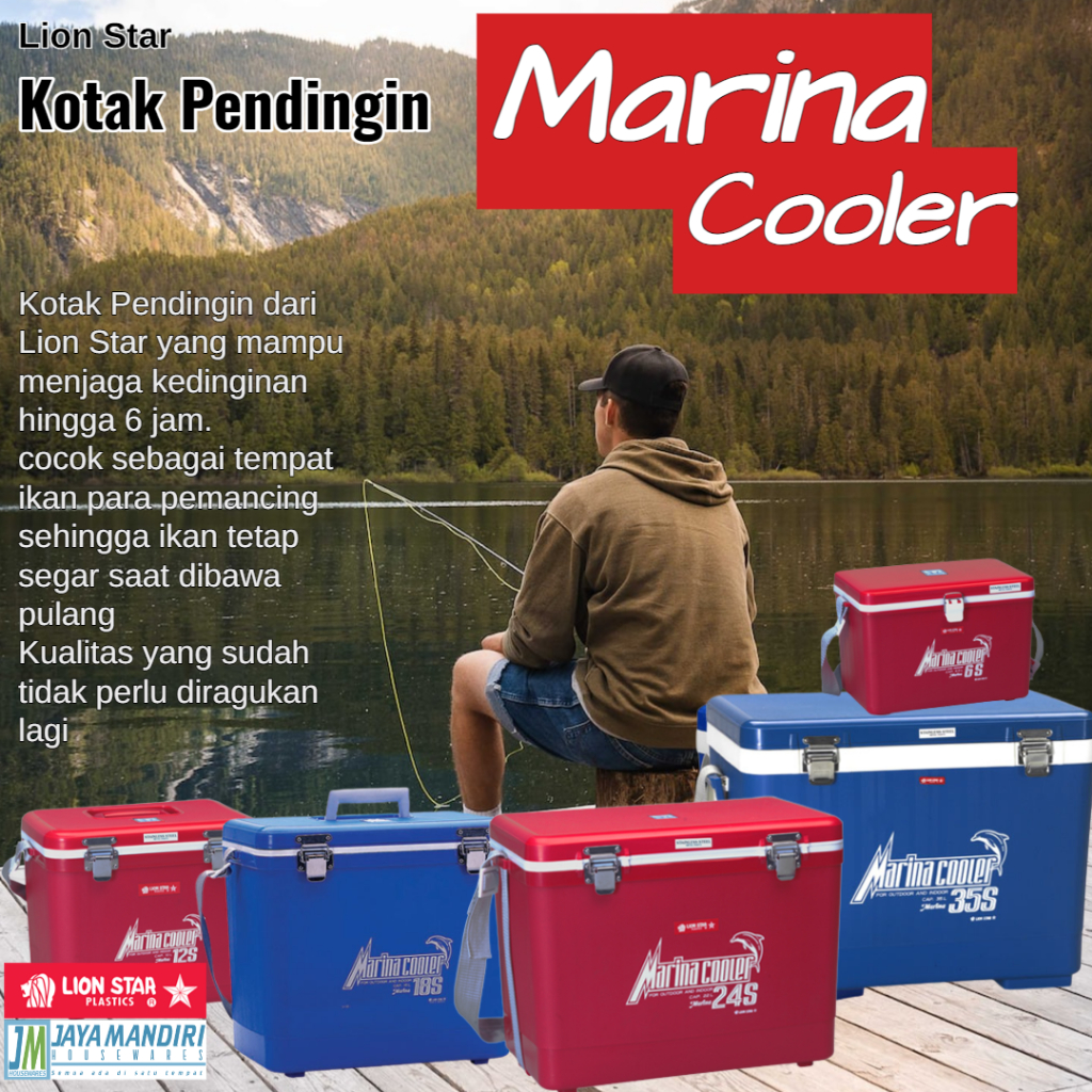 Kotak Pendingin Marina Cooler 18s