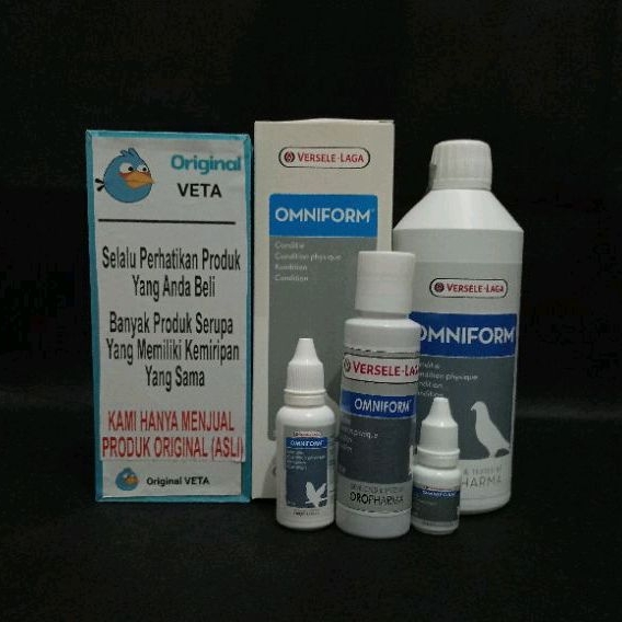 OMNIFORM VERSELE LAGA KONDISI FISIK BURUNG BALAP STAMINA KOMPETISI MERPATI SUPLEMEN IMPORT VERSELE L